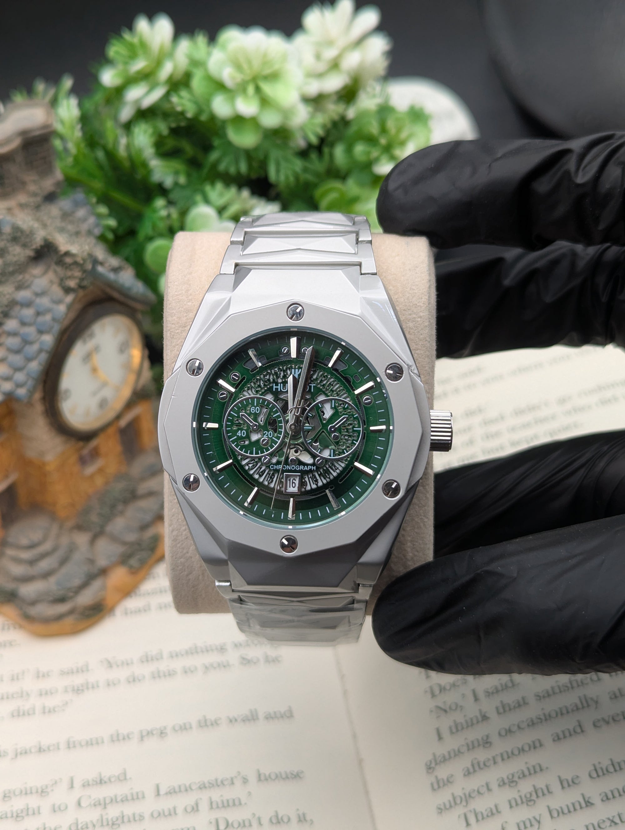 Hublot Diamond Cut Watch