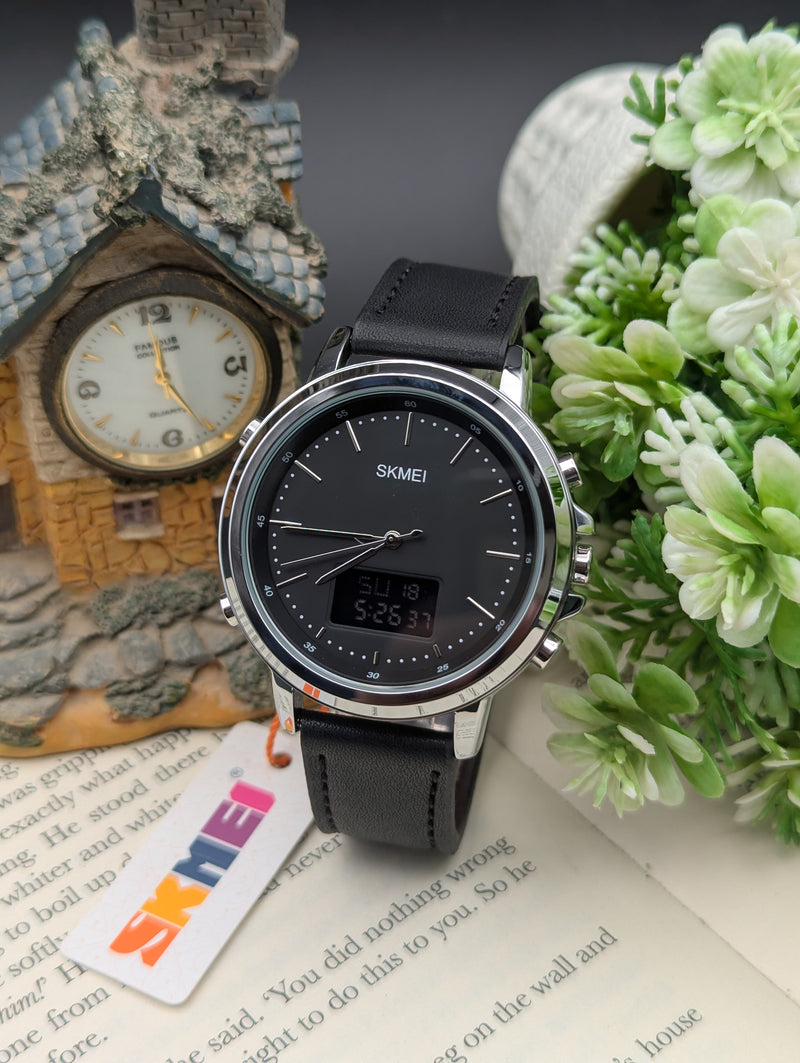 Skmei Dual Time Leather 1652