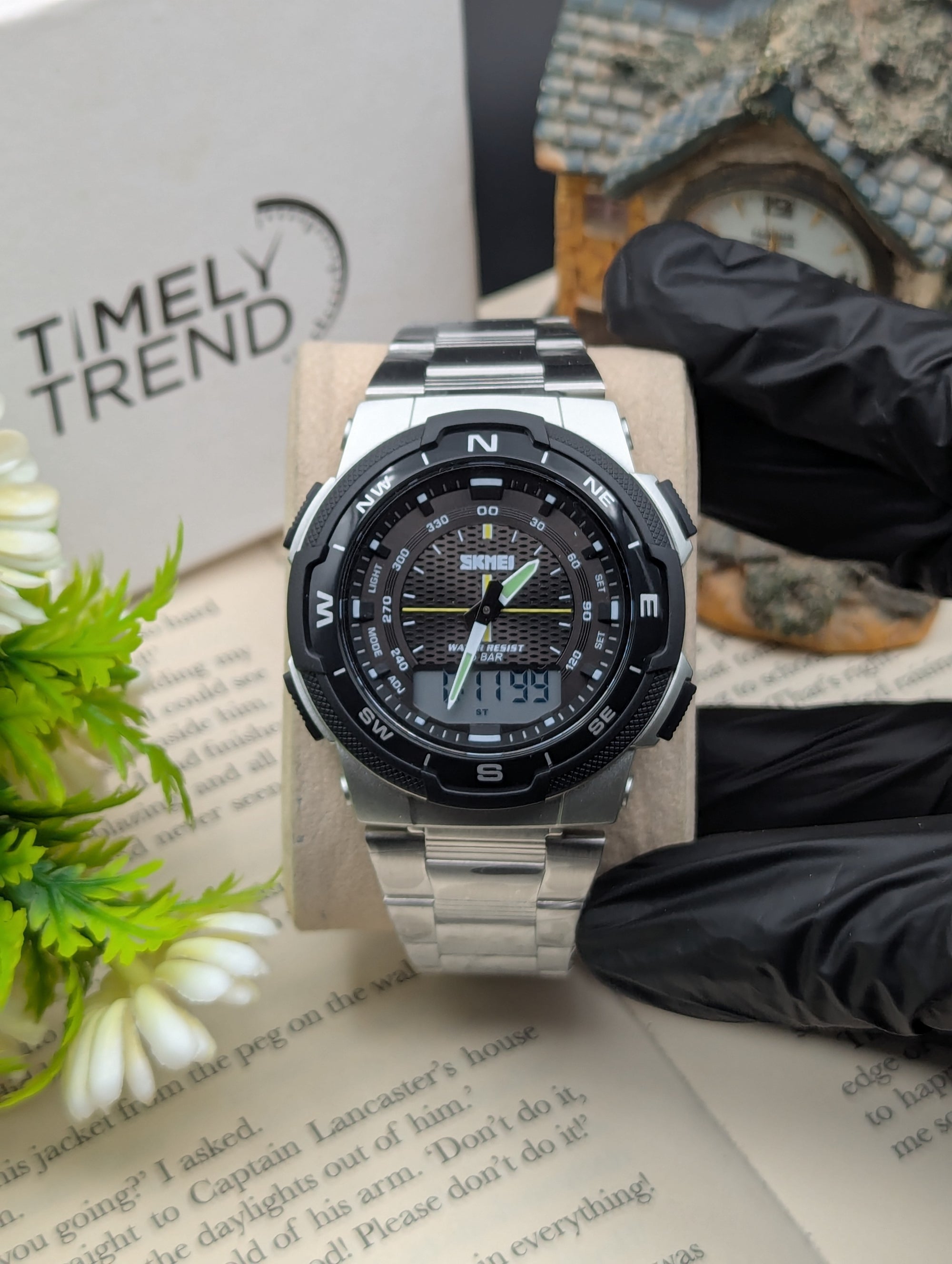Skmei 1370 Navitech Dual Display Watch