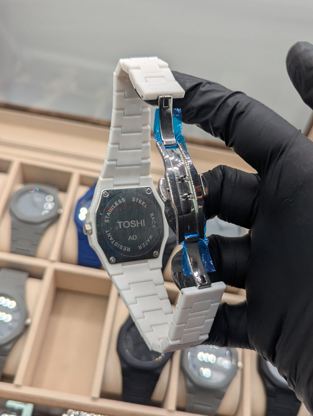 White Arabic Aura Watch