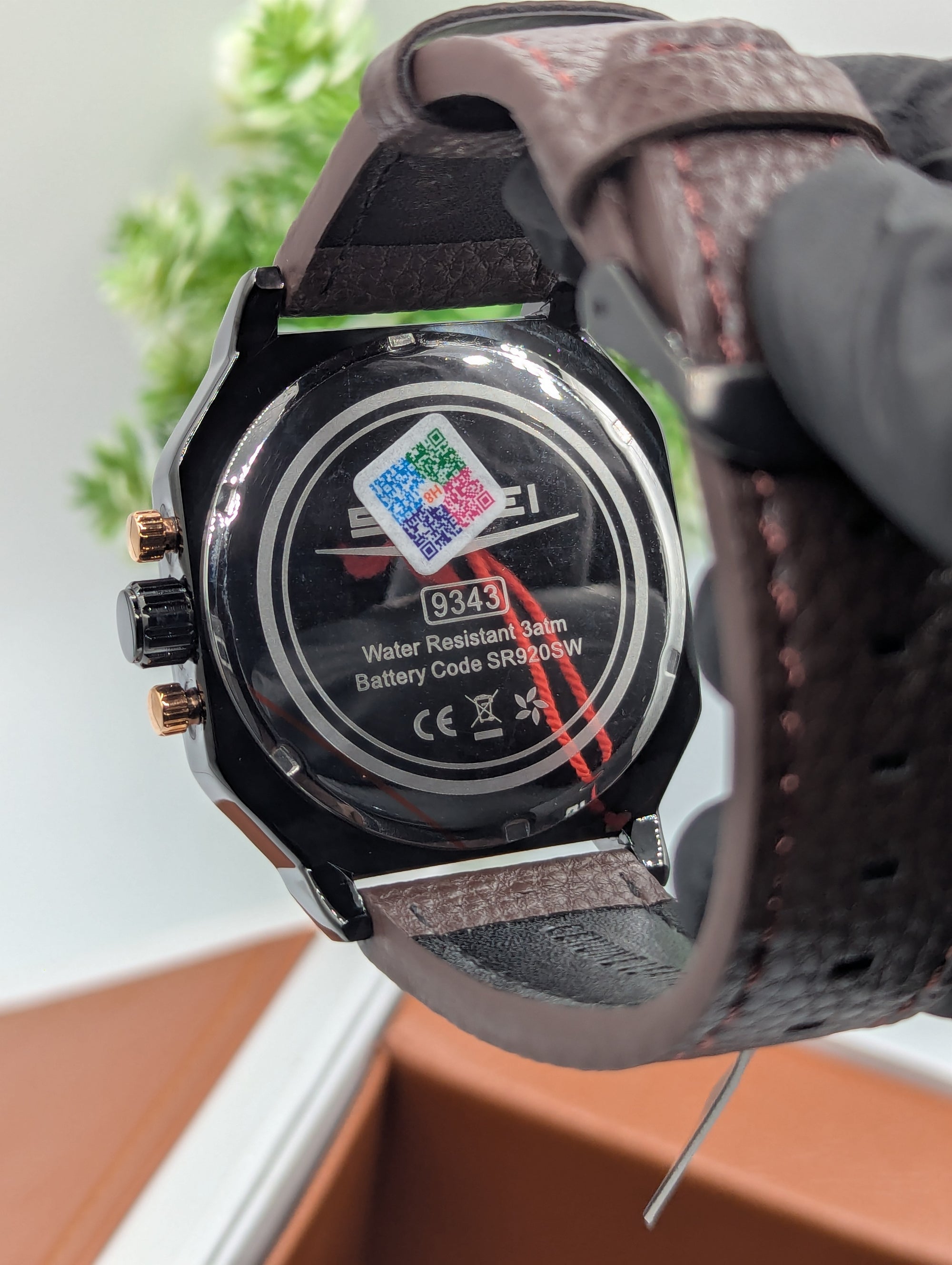 Skmei Chronograph Leather 9343