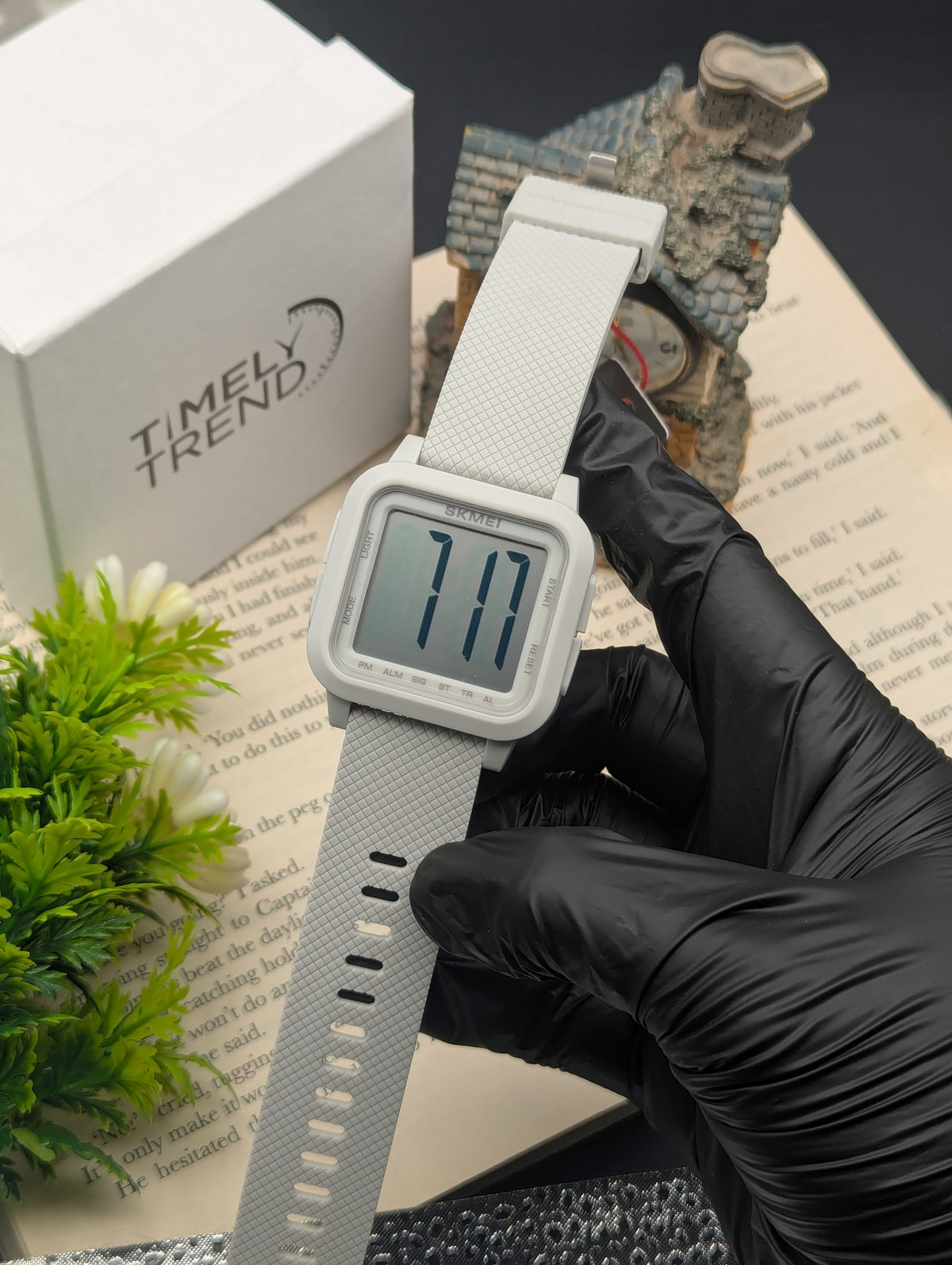 Skmei 2591 Minimal Square Digital Watch