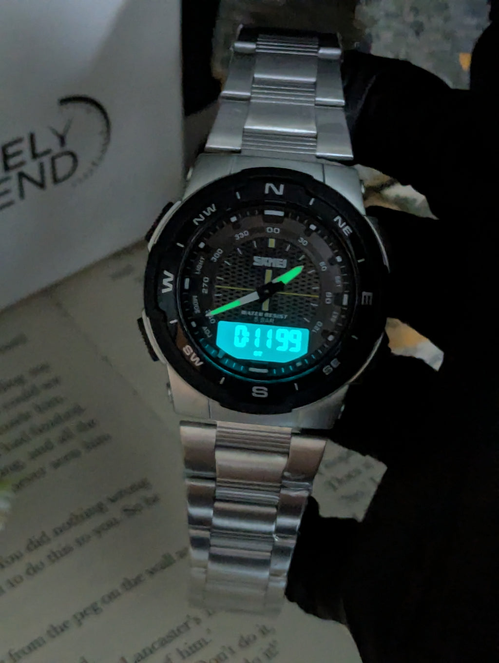 Skmei 1370 Navitech Dual Display Watch