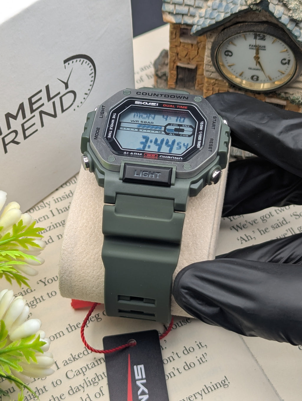 Skmei 2522 Digital Dual Time Sports Watch