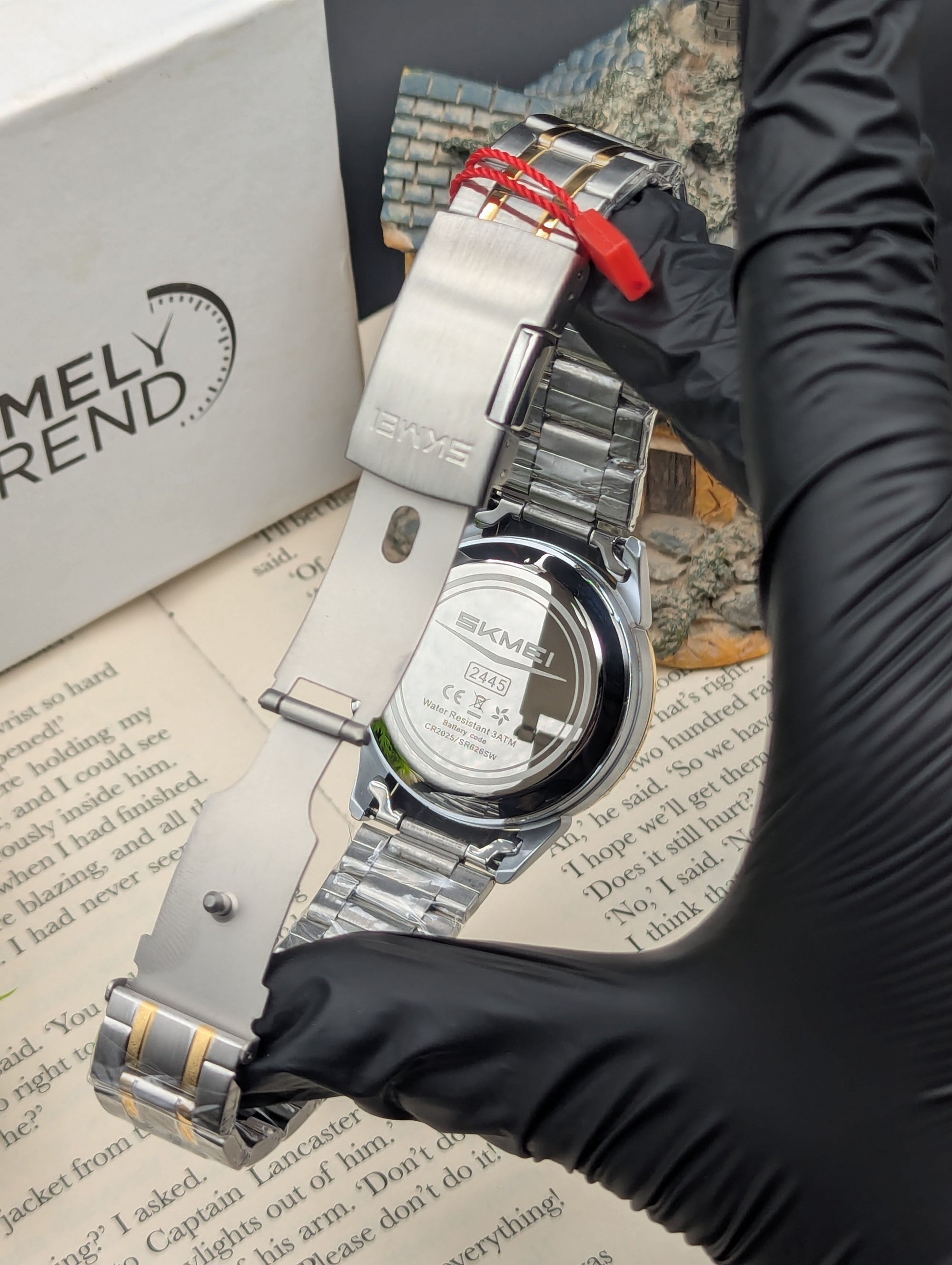 Skmei 2445 Classic Double Time Watch
