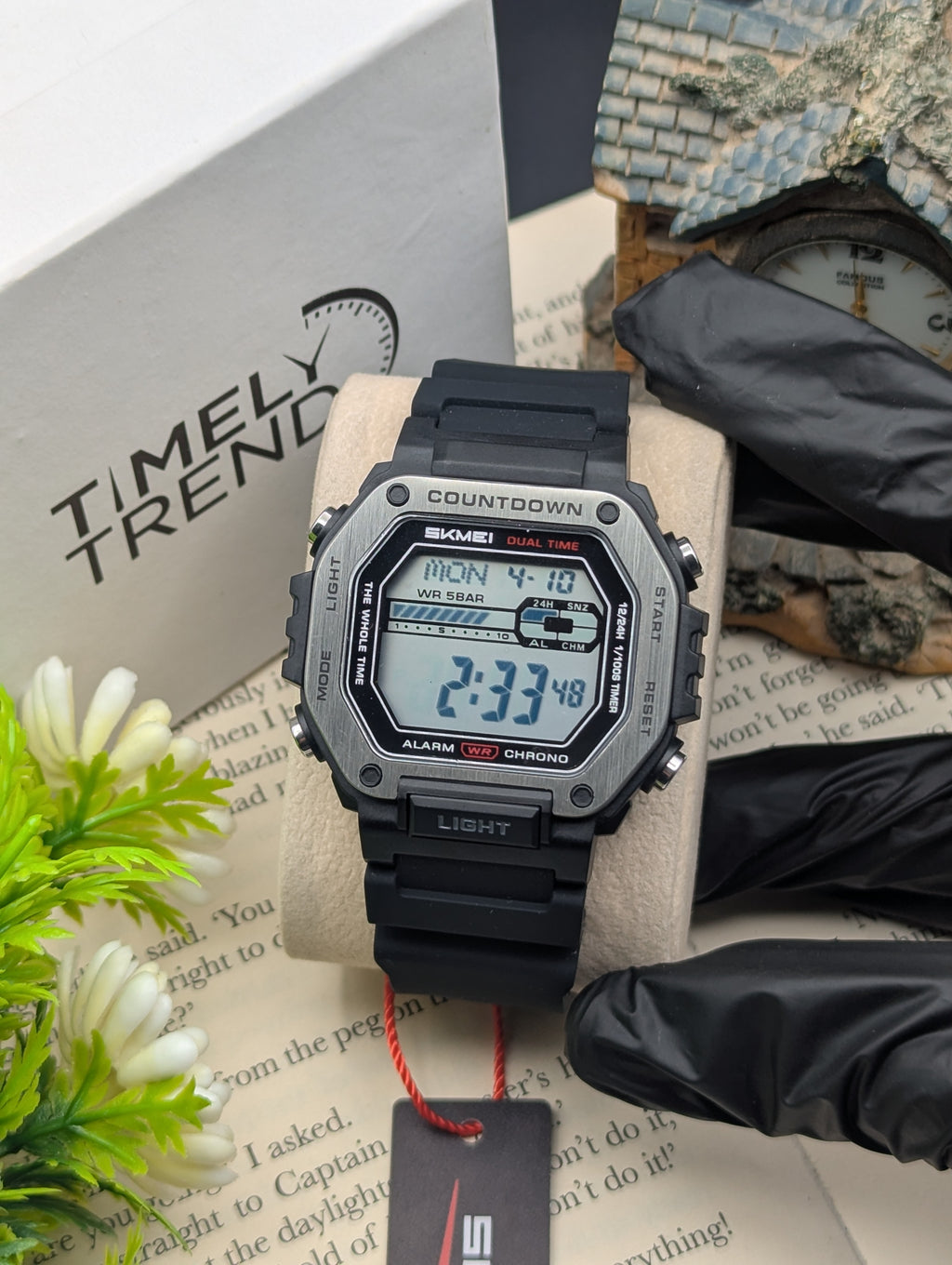 Skmei 2522 Digital Dual Time Sports Watch
