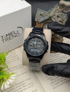 Skmei 2284 World Timer Dual Display Watch