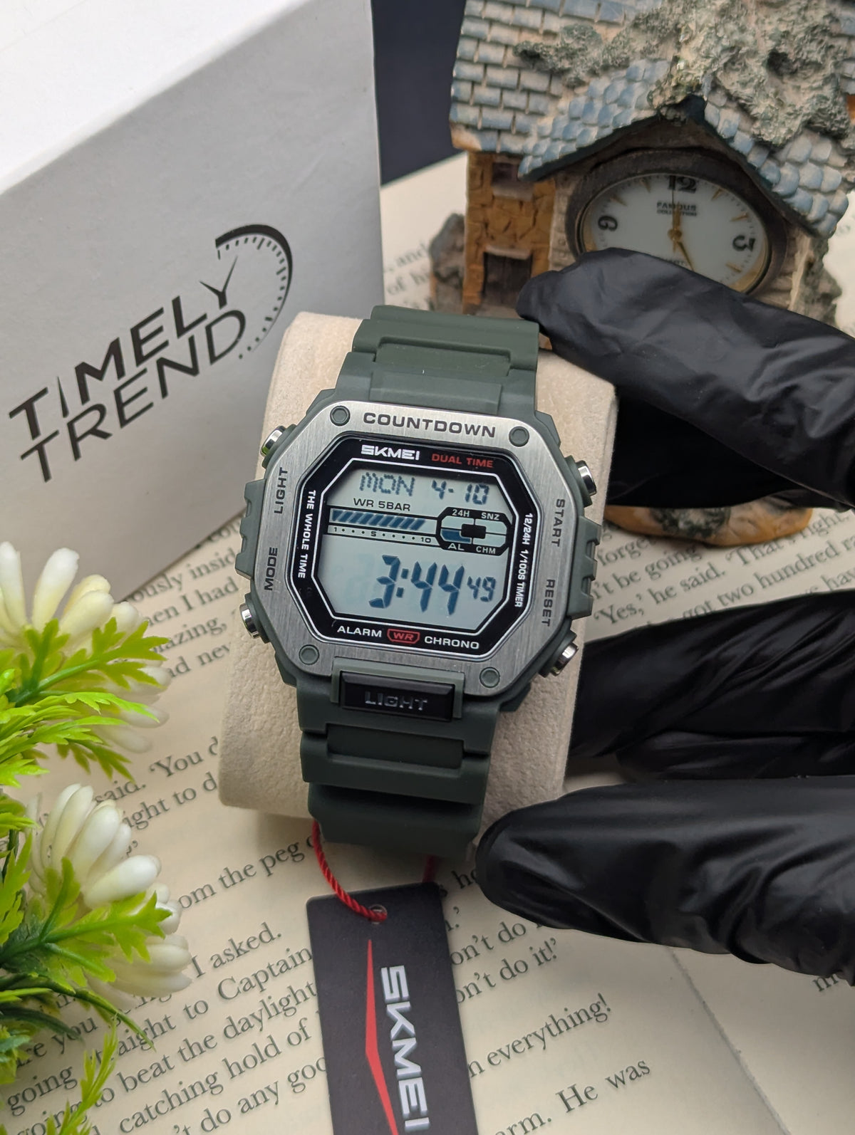 Skmei 2522 Digital Dual Time Sports Watch