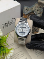 Skmei 2284 World Timer Dual Display Watch