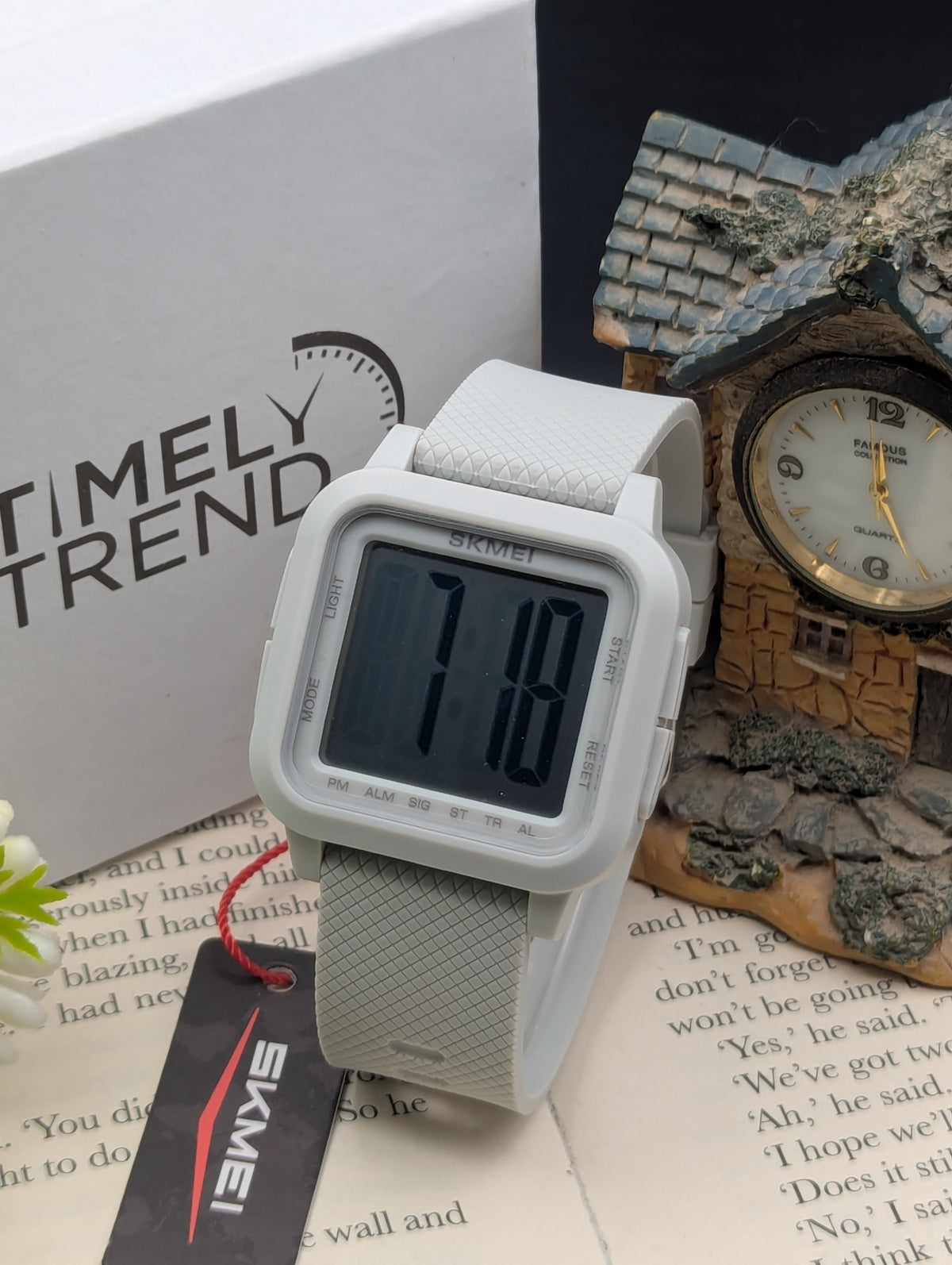 Skmei 2591 Minimal Square Digital Watch