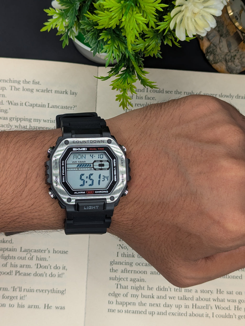 Skmei 2522 Digital Dual Time Sports Watch