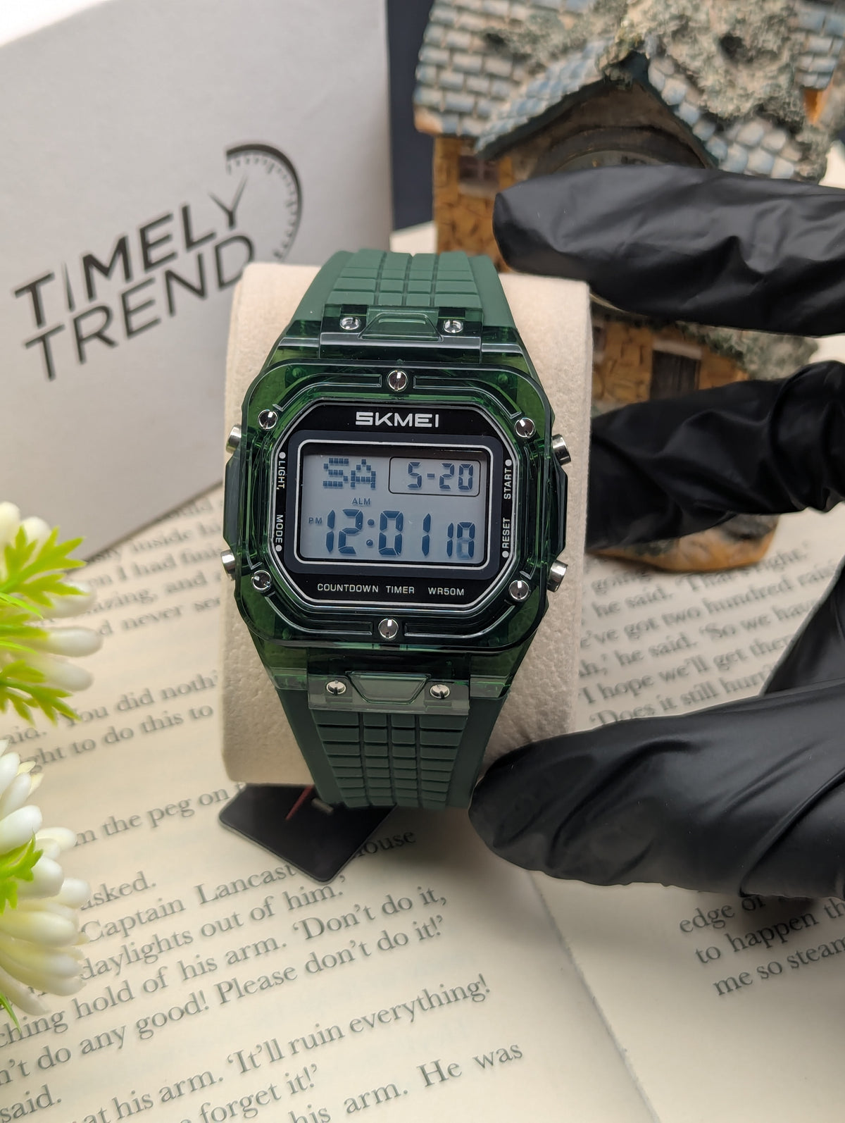 Skmei 2683 Casual Transparent Digital Watch