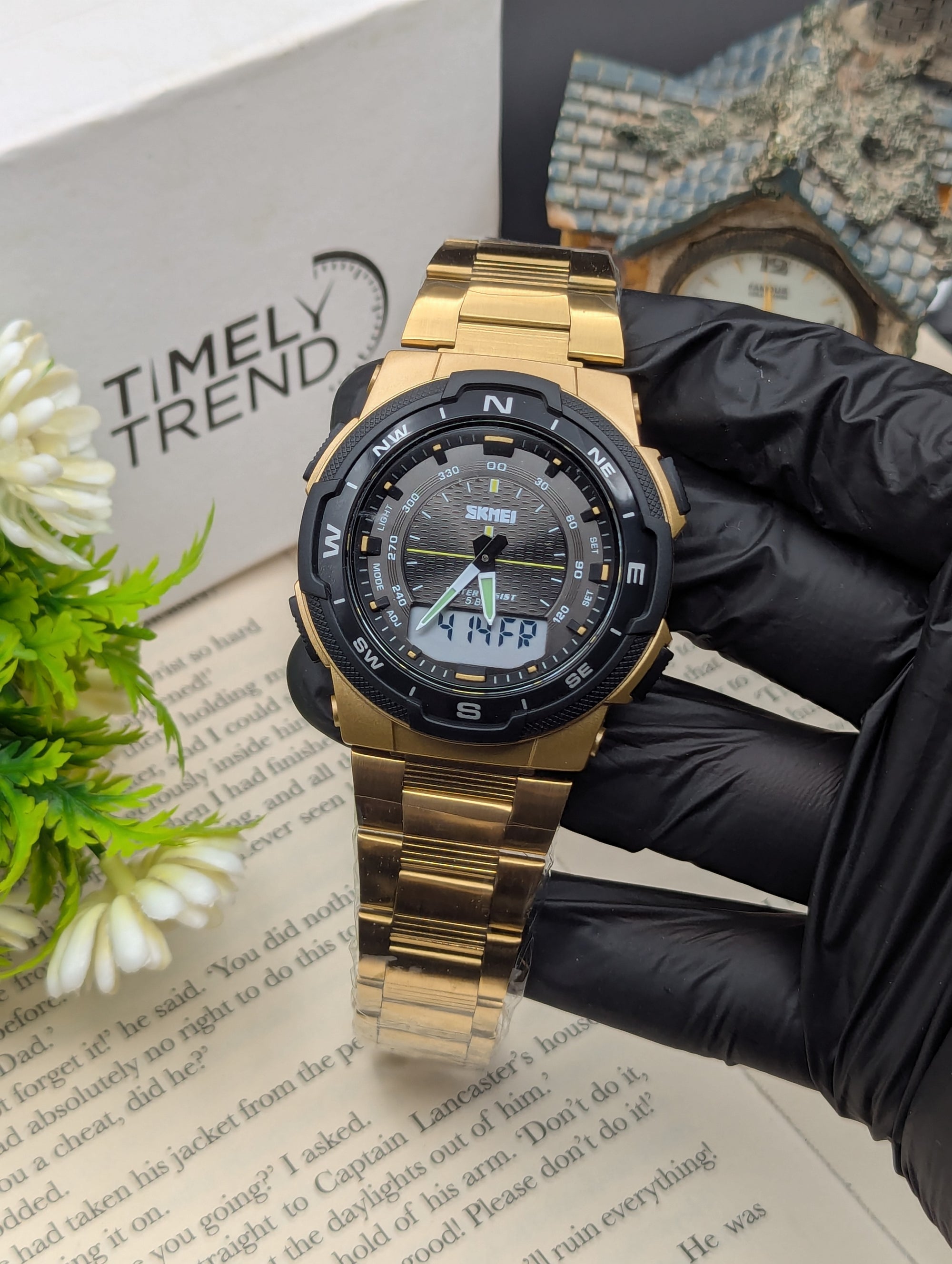 Skmei 1370 Navitech Dual Display Watch