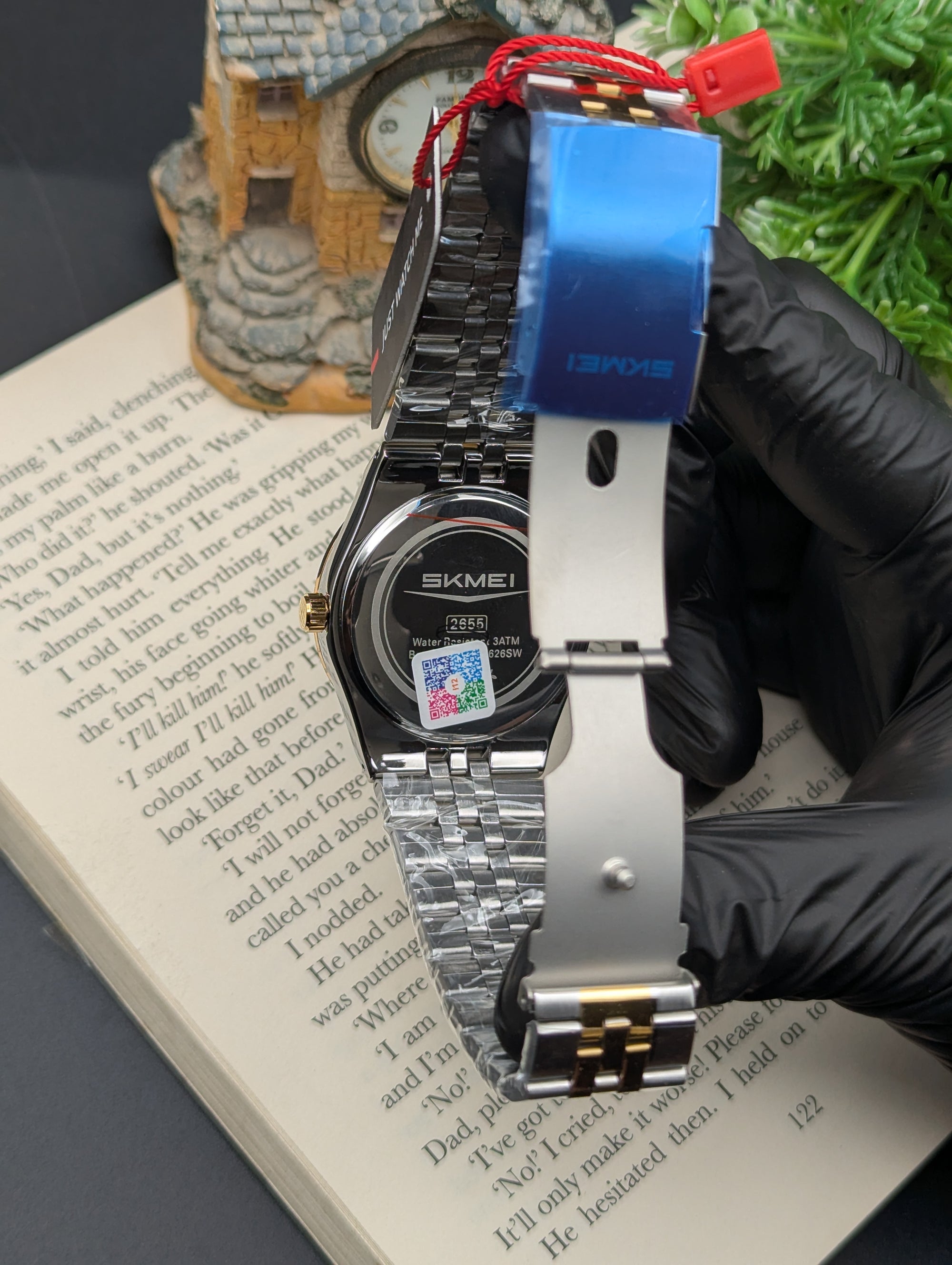 Skmei Stone Studded Watch 2655