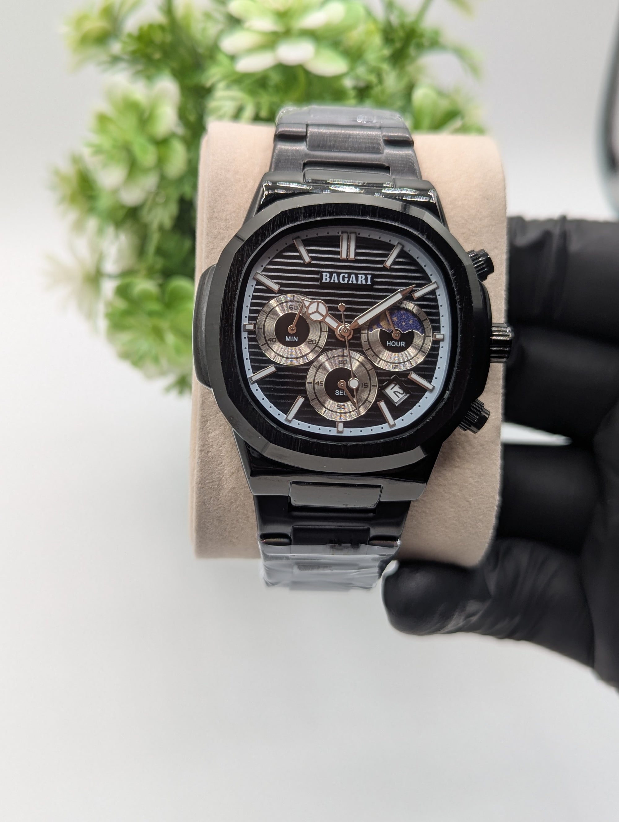 Bagari Chronograph+Moongraph Watch