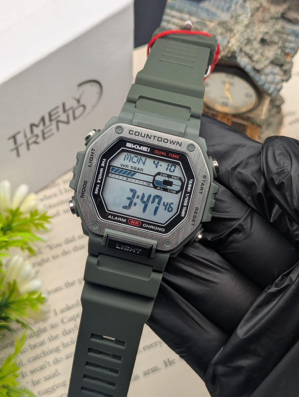 Skmei 2522 Digital Dual Time Sports Watch