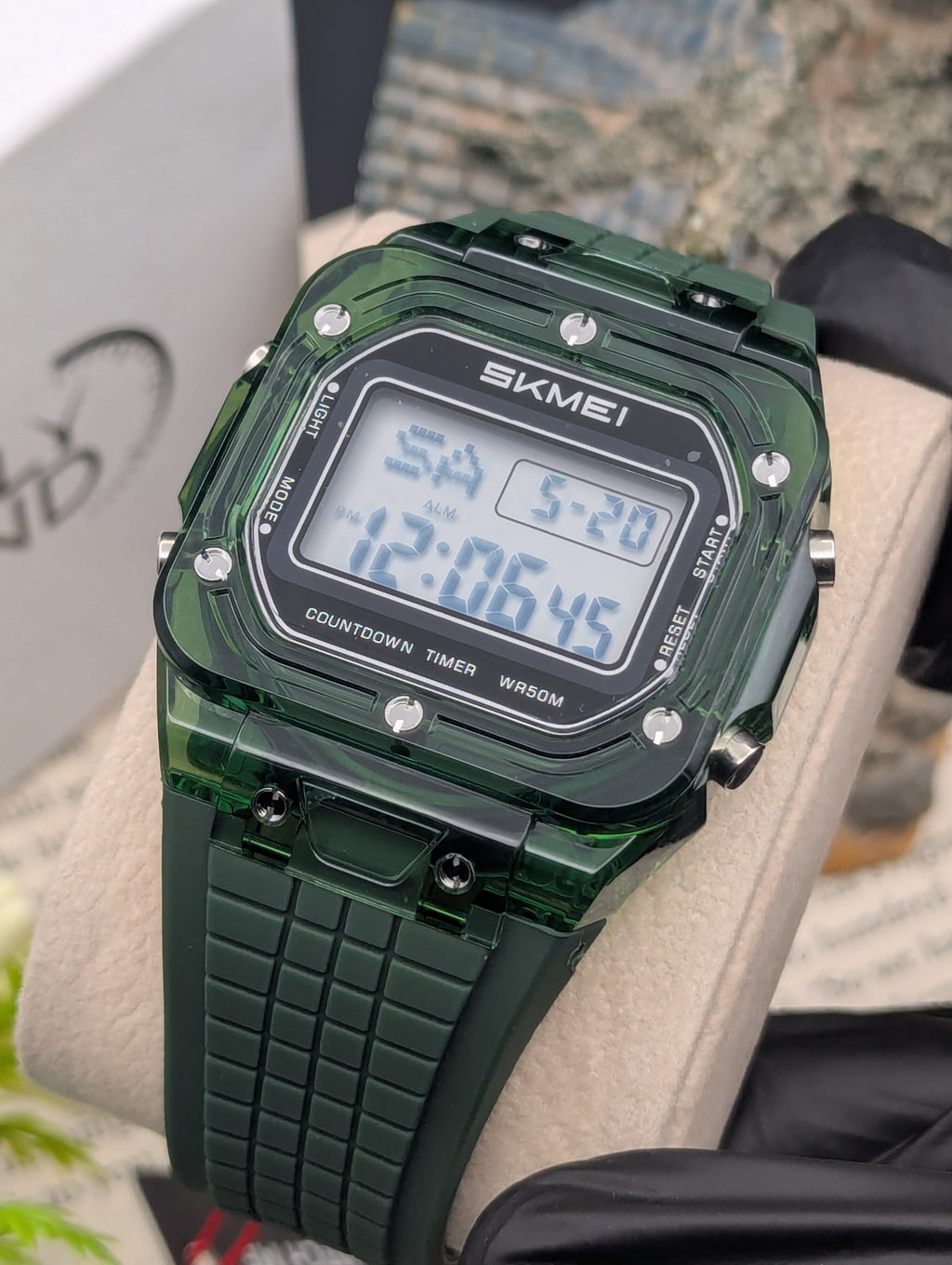 Skmei 2683 Casual Transparent Digital Watch