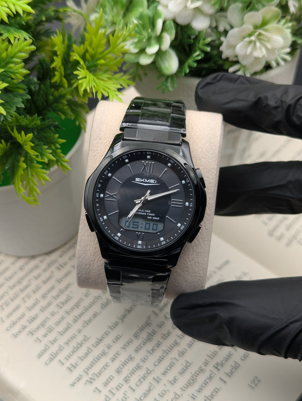 Skmei World Time Marble Dial 2459